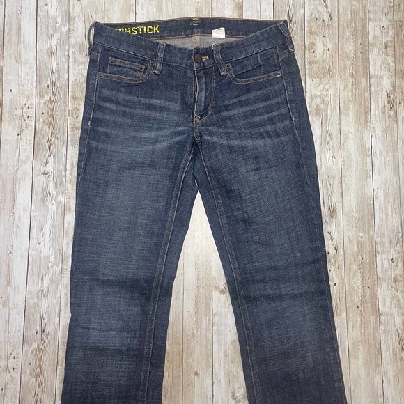 J. Crew Matchstick Dark‎ Wash Bootcut Jeans 26 - Picture 4 of 6